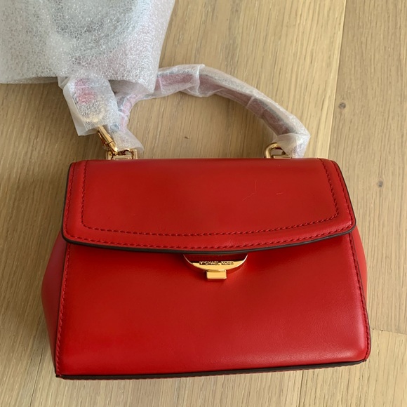 Michael Kors Bags Michael Kors Ava Extrasmall Leather Crossbody Bag